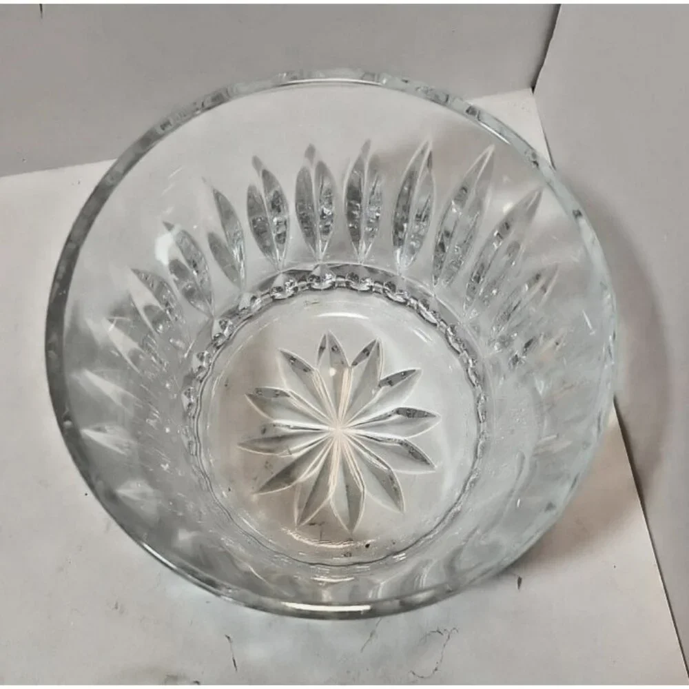 Vintage France Cristal D' Arques Clear Heavy Crystal Ice/Champagne Bucket